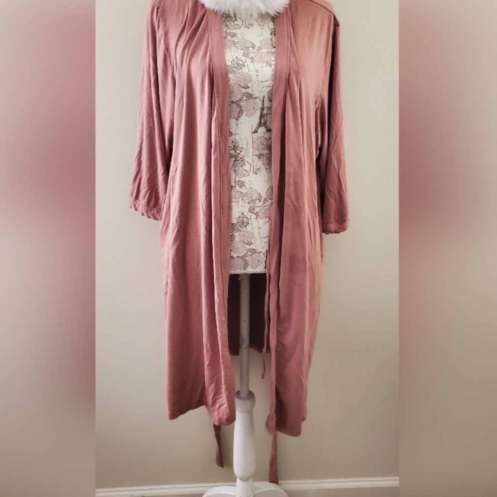 💎$3 WITH BUNDLE💎 Mauve Women's Robe *FLAWS - Picture 3 of 15